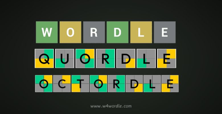 Wordle Quordle Octordle